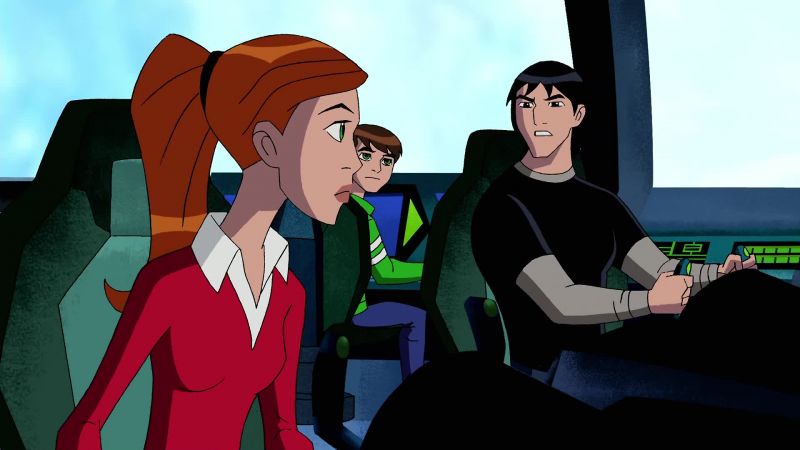 [ THUD, ALL GRUNT ] Gwen: YOU HIT SOMETHING?
