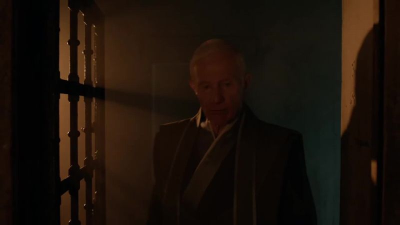 (thud, door creaks and whirs open)