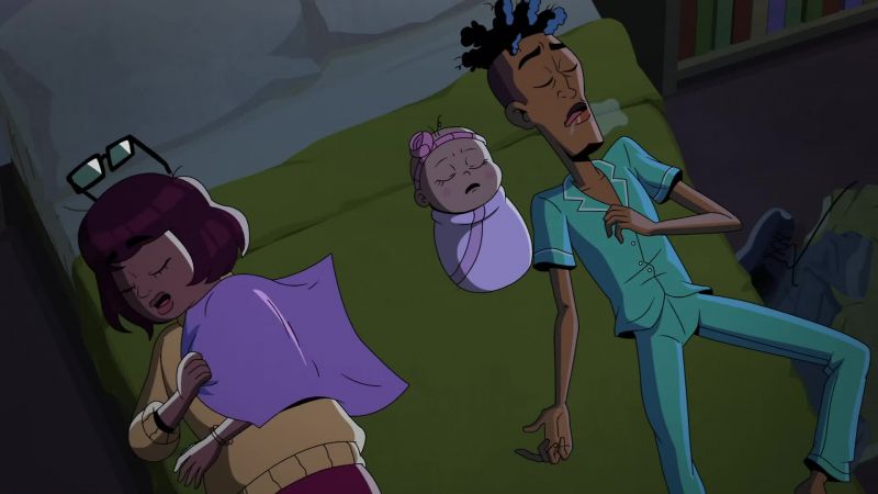 [thuds] -[Norville grunts]