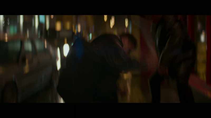 [thumping dance music]