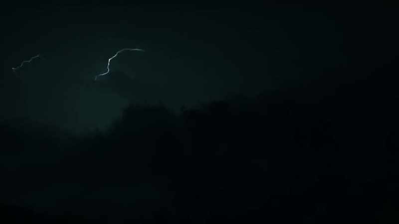 [thunder booming]