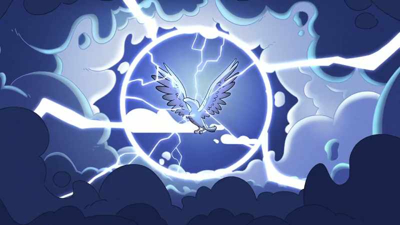 [thunder booming]