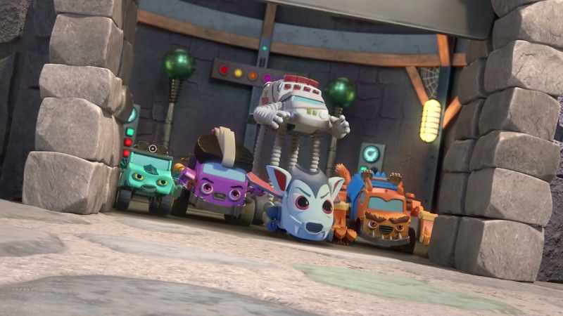 [thunder crashes] -[engines revving]