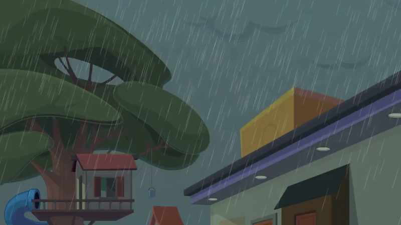 (Thunder rumbles, lightning strikes)