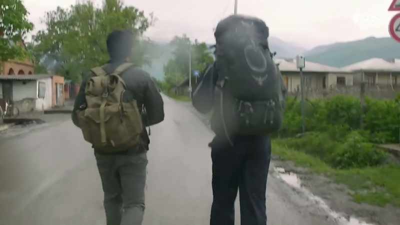 (THUNDER RUMBLES)