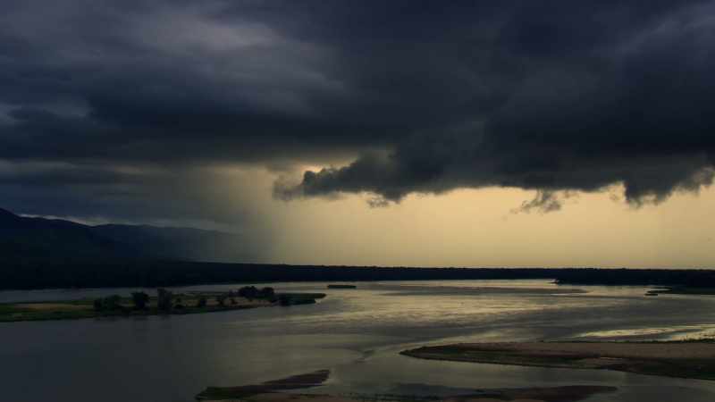 (THUNDER RUMBLING)