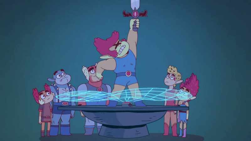 Thunder, Thunder, ThunderCats-- -Hold on, Lion-O