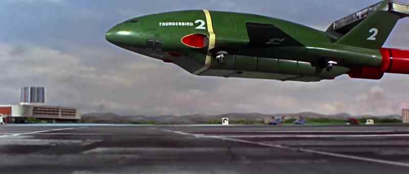 Thunderbird 2 from Mobile Control. You are clear to land