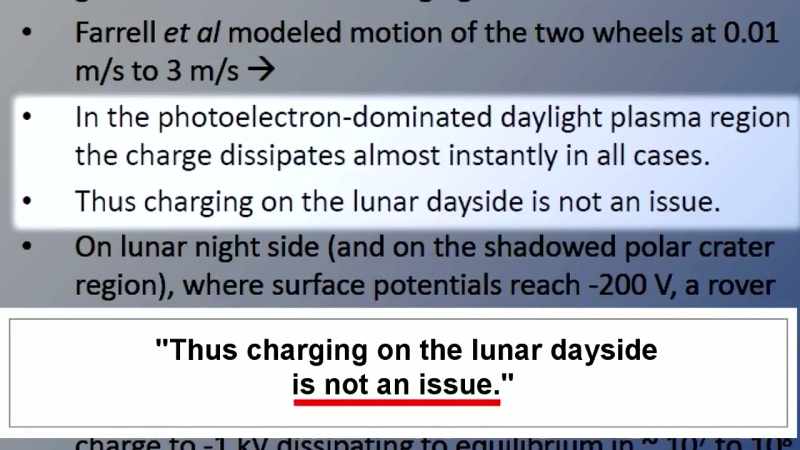 Thus, electrostatic charging is not a problem in the bright zone