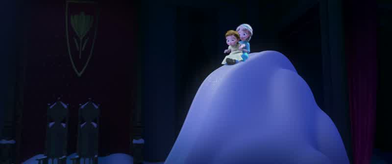 Tickle bumpsOhHang onCatch meGotchaAgainWaitWhoo hoo Slow downWhooAnnaAnnaMama PapaNo noYou're okay Anna I got youElsa what have you doneThis is getting out of handIt was an accident I'm sorry AnnaOh