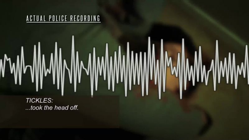 Tickles is describing things that only the police