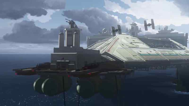 (TIE FIGHTERS WHIRRING)