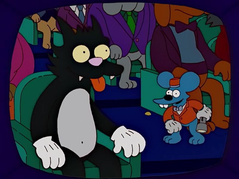 Tim-Tom Tabby is a curious cat