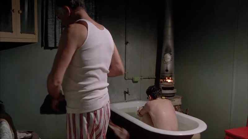 Time to get out, David. It's my turn for the bath