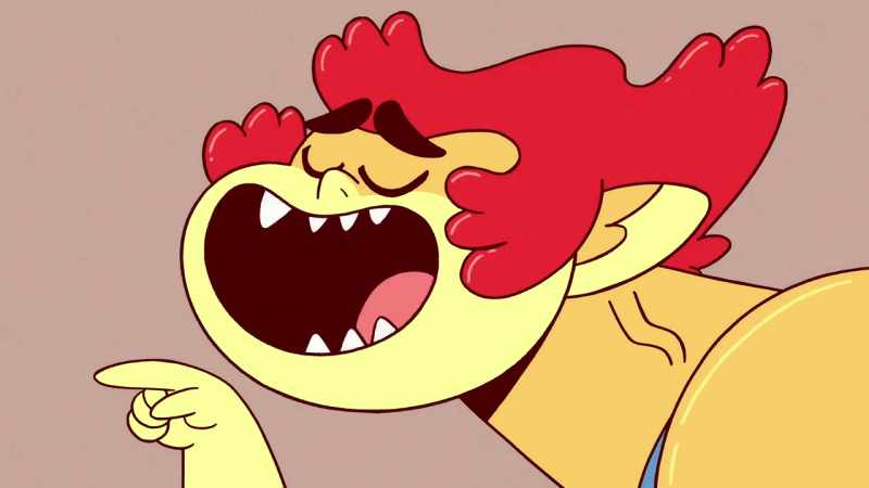 Time to work on my biceps? [grunts]