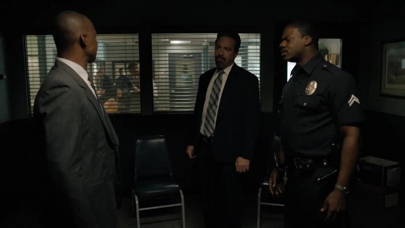 Time's up, Andre. Her lawyer's here