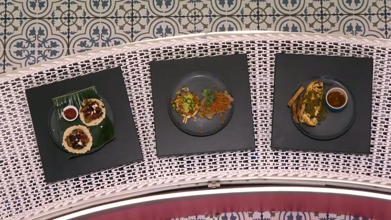 Time's up. We're going to send these plates back to Chef Martinez