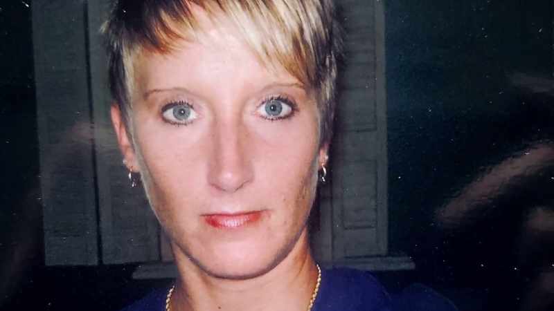 Tina Herrmann was in a \hrelationship with a man