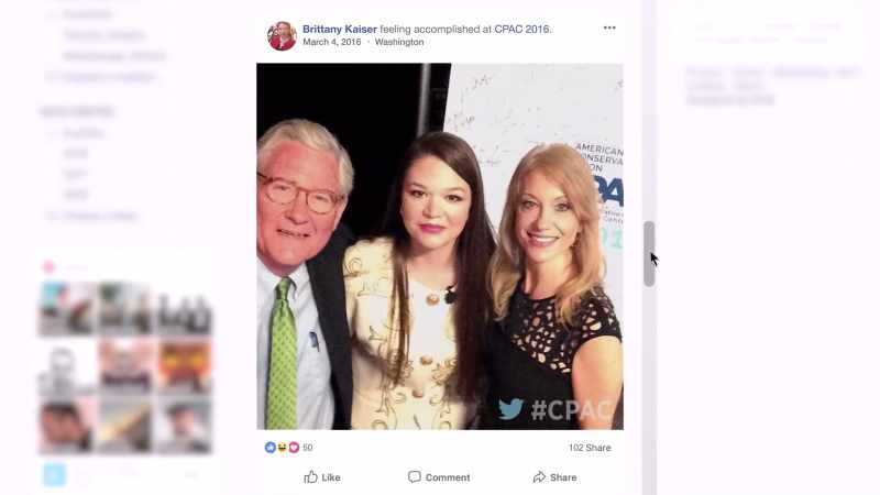 Tina and I met with Brittany Kaiser