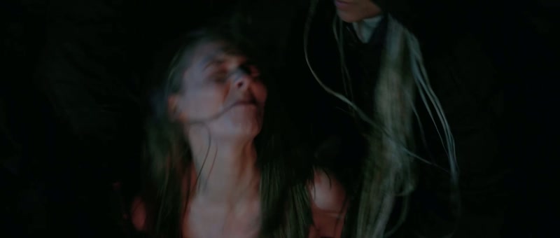 (Tina whimpers and sobs) (dark dramatic music)
