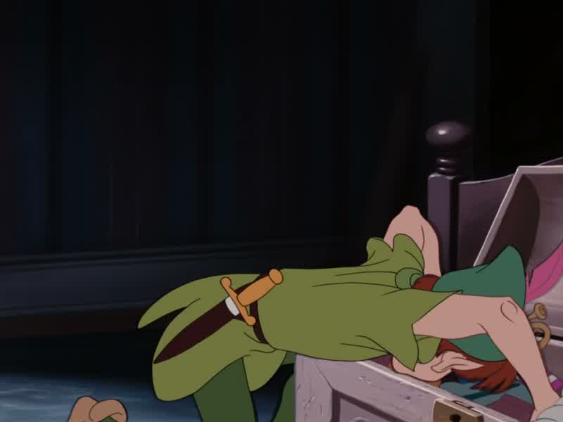 Tink! Stop playing and help me find my shadow. Shadow. Oh, shadow