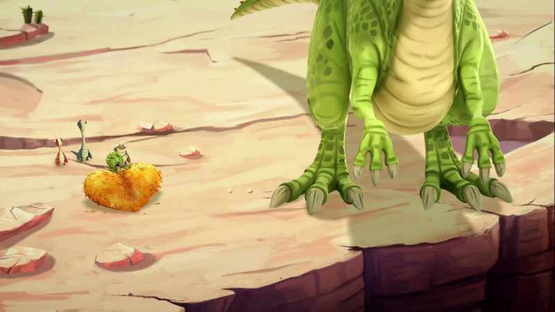 TINY: Hey, Giganto. Wanna join us for a picnic?