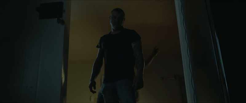 (tire iron thudding)