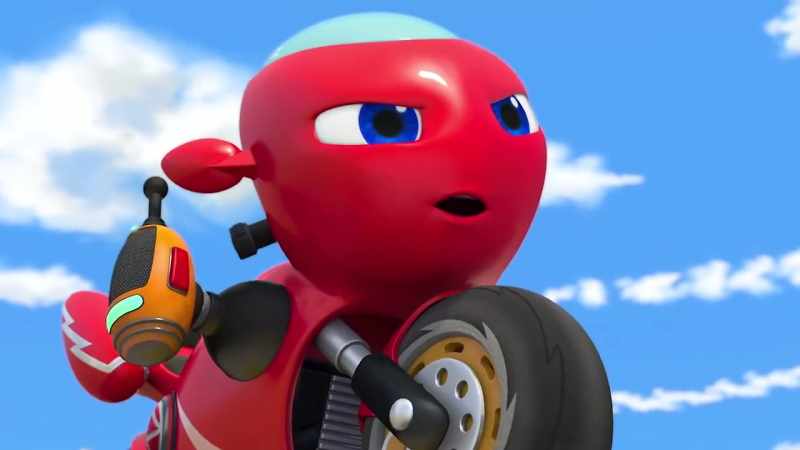 (tires screeching)