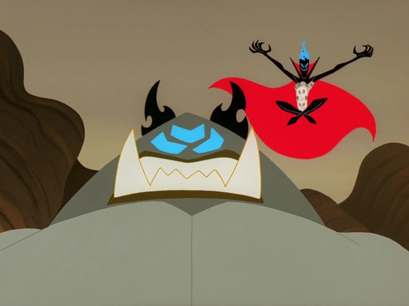 Titan, destroy the Samurai!