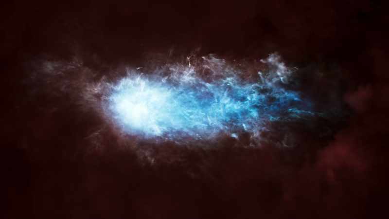 to a time before the galaxies