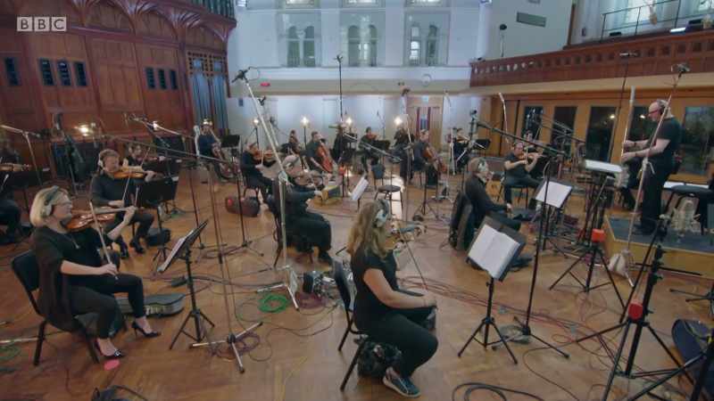 To be performing with an orchestra