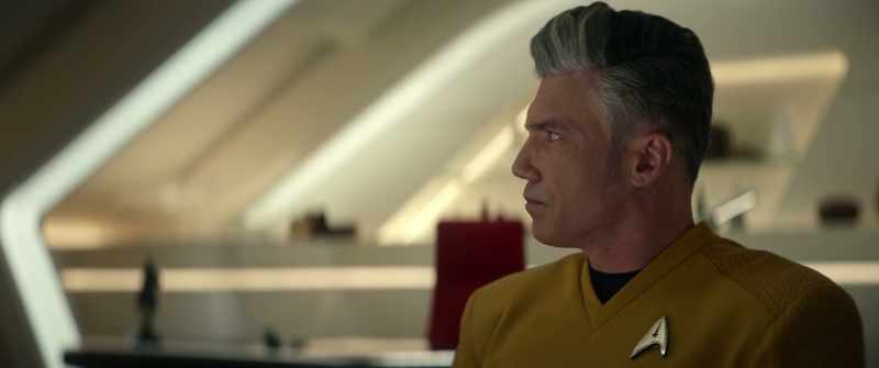To beam someone off the Enterprise