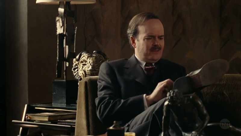 To begin with, he's a muckraker, a yellow journalist