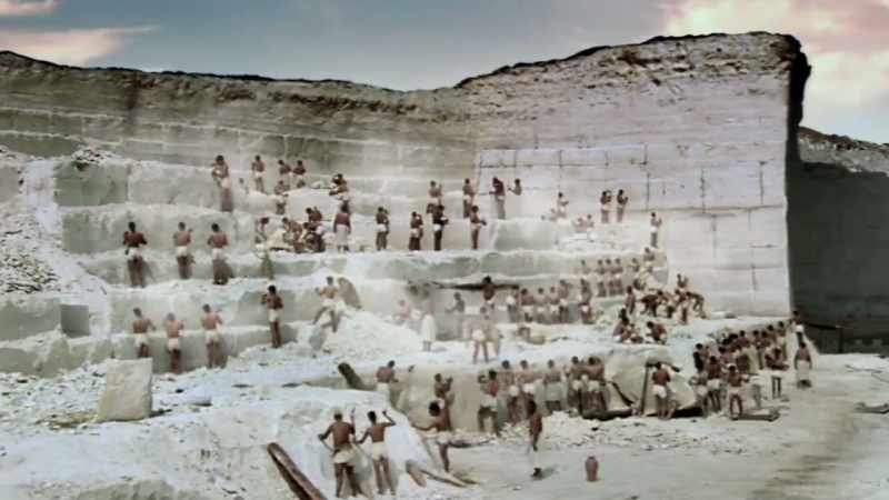 To build something like the pyramids