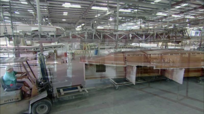 To build the boat's deck
