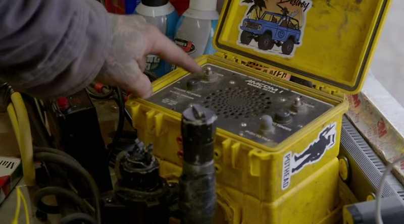 To your comms box on here, you have your power supply