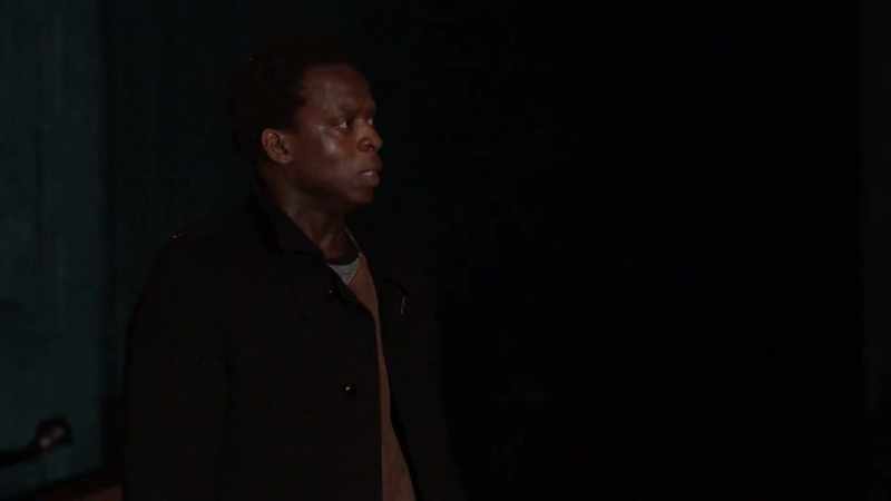 To cut his throat in a church