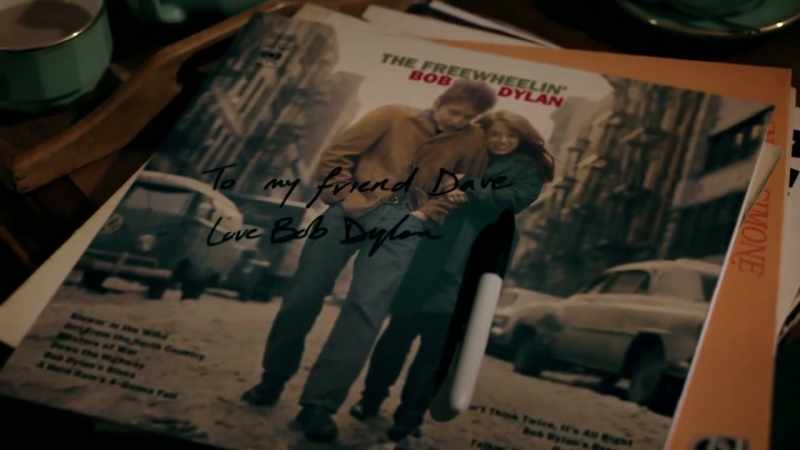 (To my friend Dave Love Bob Dylan)