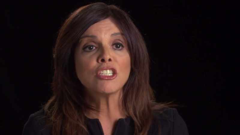 To me, that says she is completely drug-addled