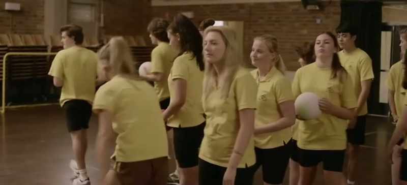 To your positions. No-one throws the ball