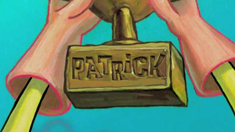 To SpongeBob, that was the end of it