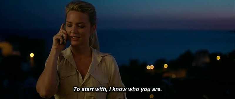 To start with, I know who you are
