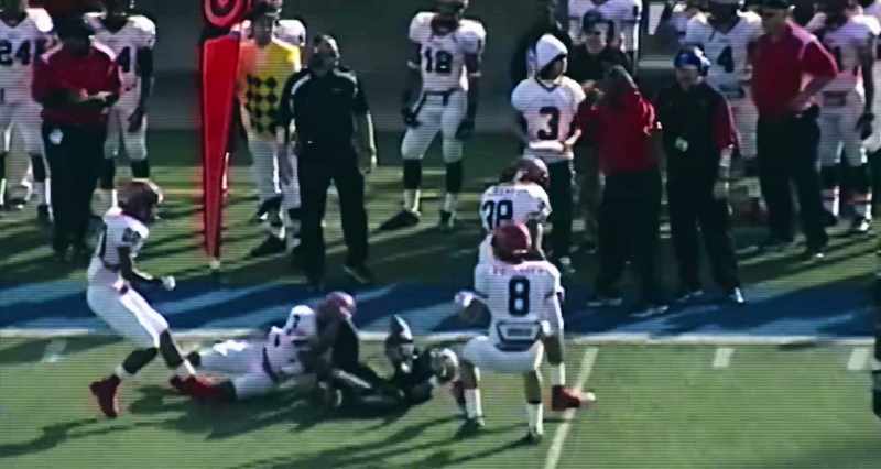 To the 35, to the 37 yard line