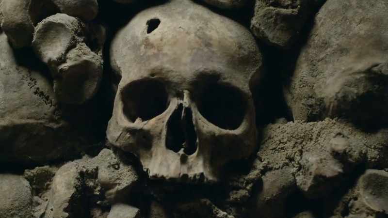 To the catacombs
