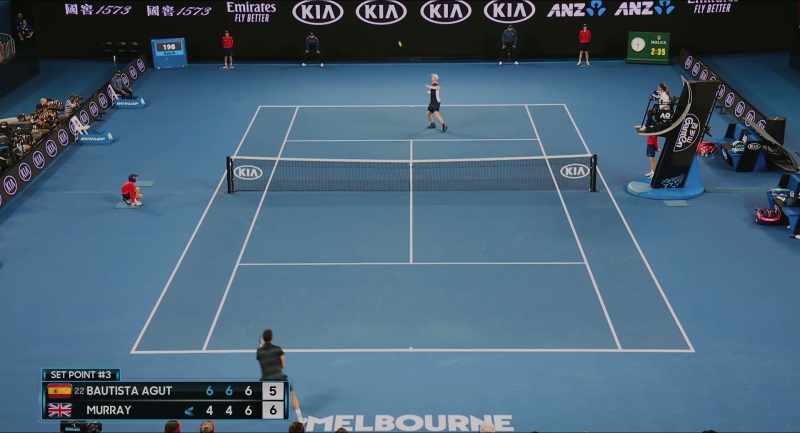 To win set three on a tie-break, I do not know how