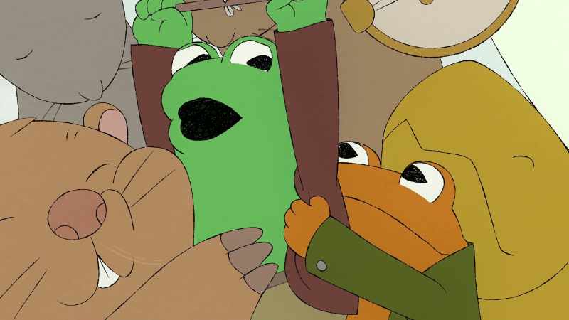 Toad, I do not believethis kite is going to come down