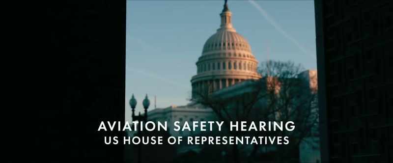 Today, appearing before the House Transportation Committee