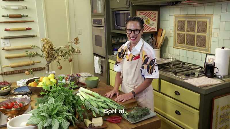 Today, I am getting a home cooking lesson