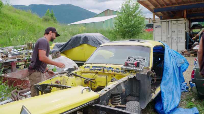 Today, Mike and Connor are transferring parts