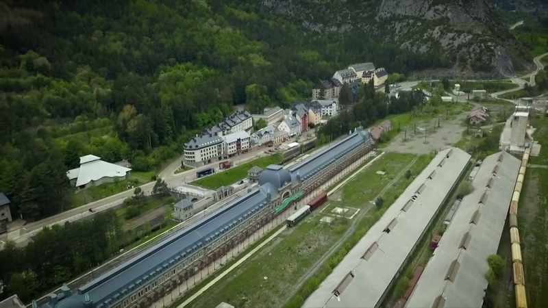 Today, the abandoned station is a testament to its former glory